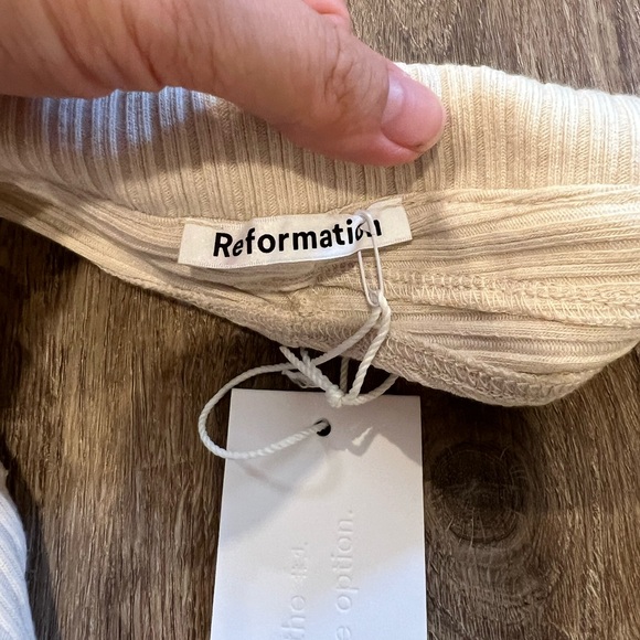 NWT Reformation Bryleigh Knit Top - Picture 2 of 7